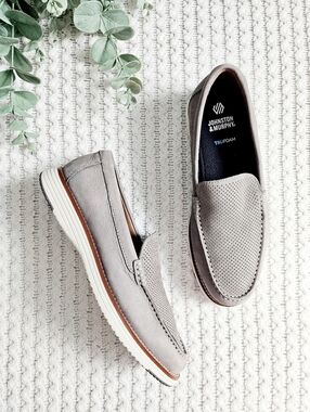 Johnston & Murphy Upton Perfed Venetian Loafers Leather Slip On TruFoam Men's 10